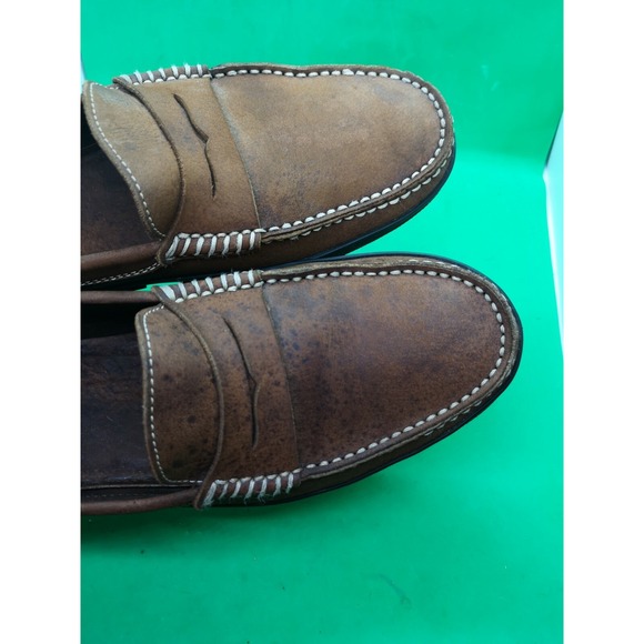 TOD\'S Brown Suede Leather Vibram Casual Loafers Shoes Men\'s Size 11 main image 11